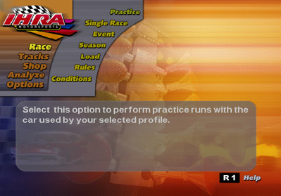 IHRA Drag Racing 2 - Screenshot - Game Select (North America) - 640x447