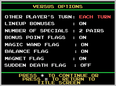 Remember the Flag - Screenshot - Game Select (World) - 256x192