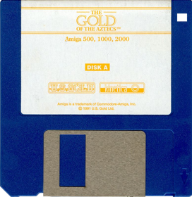 The Gold of the Aztecs - Disc (North America) - 777x800