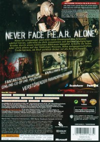 F.3.A.R. - Box - Back (Germany) - 999x1414