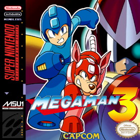 Mega Man 3 - Fanart - Box - Front (North America) - 1418x1418