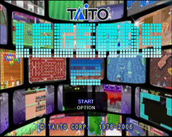 Taito Legends 2 - Screenshot - Game Title (World) - 640x512