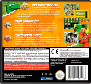 Zoo Quest: Puzzle Fun! - Box - Back - Reconstructed (Europe) - 774x708