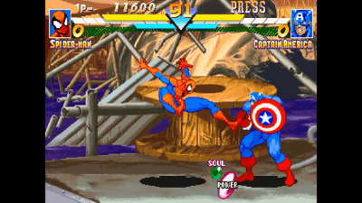 Marvel Super Heroes - Screenshot - Gameplay (North America) - 1280x720