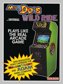 Mr. Do's Wild Ride - Box - Front (World) - 900x1200