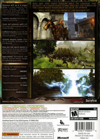 Two Worlds - Box - Back (North America) - 900x1258