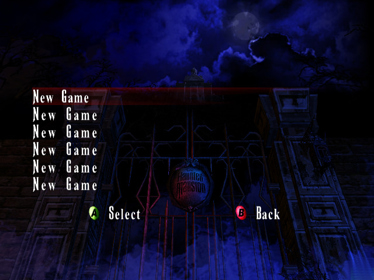 The Haunted Mansion - Screenshot - Game Select (World) - 640x480