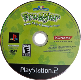 Konami Kids Playground: Frogger: Hop, Skip & Jumpin' Fun - Disc (North America) - 964x953