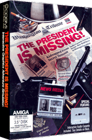 The President is Missing - Box - 3D (North America) - 823x1246