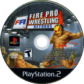 Fire Pro Wrestling Returns - Disc (North America) - 784x779