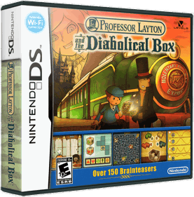 Professor Layton and the Diabolical Box - Box - 3D (North America) - 866x878