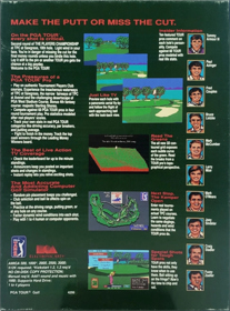 PGA Tour Golf - Box - Back (North America) - 920x1243
