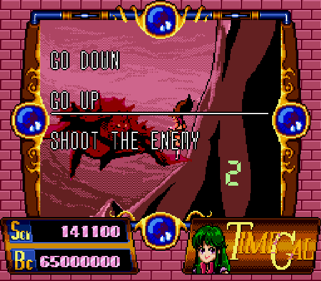 Time Gal - Screenshot - Gameplay (North America) - 512x448