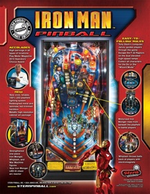 Iron Man - Advertisement Flyer - Back (North America) - 850x1100