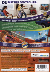 Kinect Joy Ride - Box - Back (Germany) - 1007x1428