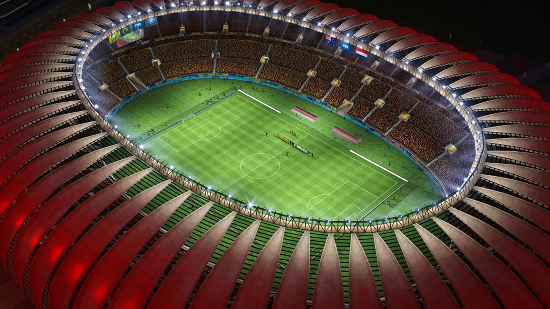 Illustration of 2014 Fifa World Cup Brazil