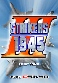 Strikers 1945 III - Screenshot - Game Title (World) - 224x320