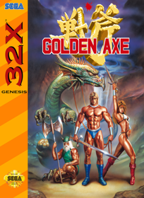Golden Axe 32x Edition - Fanart - Box - Front (World) - 1530x2100