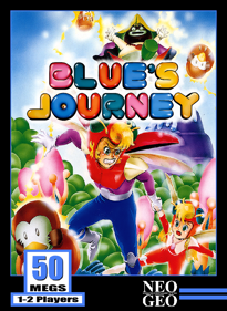 Blue's Journey - Fanart - Box - Front (World) - 788x1080