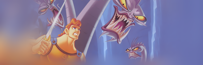 Disney's Hercules - Banner (World) - 1920x620
