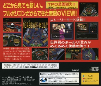 Pinball Graffiti - Box - Back (Japan) - 1610x1370