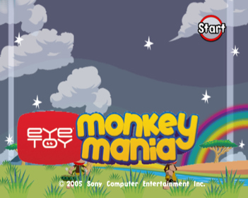 EyeToy: Monkey Mania - Screenshot - Game Title (World) - 640x512
