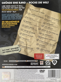 Rock Band: Track Pack: Volume 1 - Box - Back (Germany) - 1042x1404