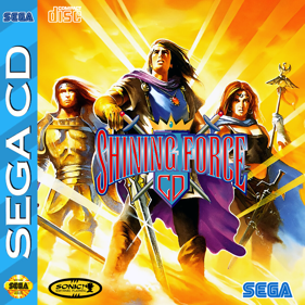 Shining Force CD - Fanart - Box - Front (United States) - 709x709