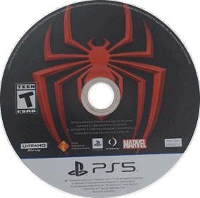 Marvel's Spider-Man: Miles Morales - Disc (North America) - 834x828