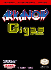 Arkanoid: Gigas Conversion - Fanart - Box - Front (World) - 1280x1744