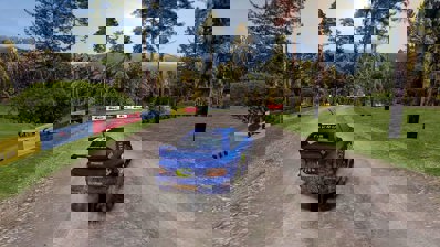 Old School Rally - Screenshot - Gameplay (World) - 1350x759