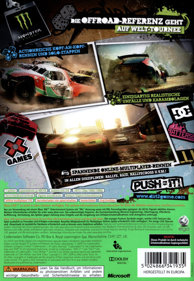 DiRT 2 - Box - Back (Germany) - 600x869