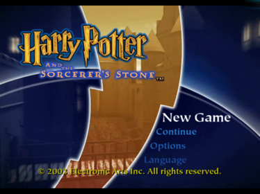 Harry Potter and the Sorcerer's Stone - Screenshot - Game Title (North America) - 640x480