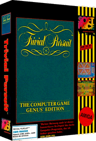 Trivial Pursuit: The Computer Game: Amiga-Genus Edition - Box - 3D (Germany) - 850x1244