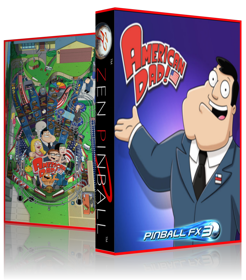 American Dad! (Zen Studios) - Box - 3D (World) - 1693x1928