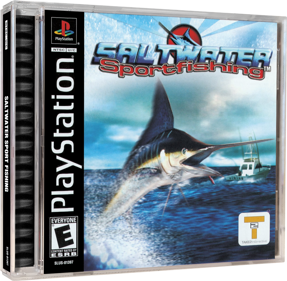 Saltwater Sportfishing - Box - 3D (North America) - 1227x1200