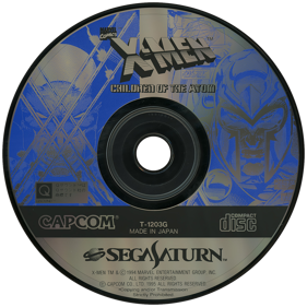 X-Men: Children of the Atom - Disc (Japan) - 1450x1450