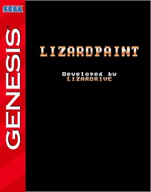 LIZARDPAINT - Fanart - Box - Front (World) - 798x1016