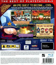 South Park: The Stick of Truth - Box - Back (Australia) - 680x800