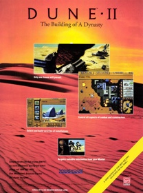 Dune II: The Building of a Dynasty - Advertisement Flyer - Front (United States) - 1635x2203