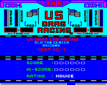 US Drag Racing - Screenshot - Game Title (United Kingdom) - 640x512