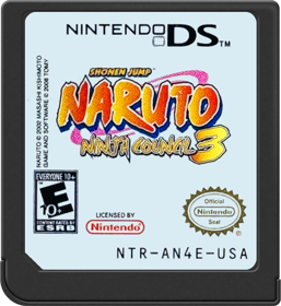 Naruto: Ninja Council 3 - Cart - Front (North America) - 517x564