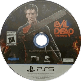Evil Dead: The Game - Disc (North America) - 806x804
