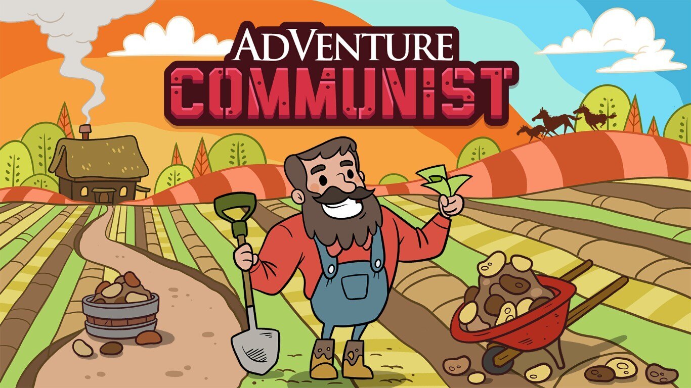Illustration of AdVenture Communist