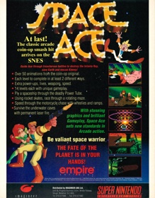 Space Ace - Advertisement Flyer - Front (United Kingdom) - 1714x2194