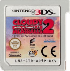 Cloudy with a Chance of Meatballs 2 - Cart - Front (Europe) - 497x506