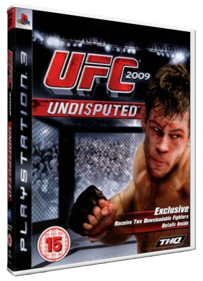 UFC 2009 Undisputed - Box - 3D (Europe) - 405x560