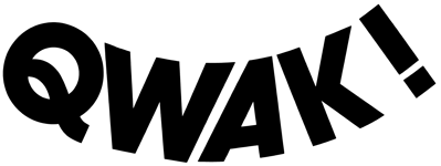 Qwak! - Clear Logo (North America) - 4500x1691