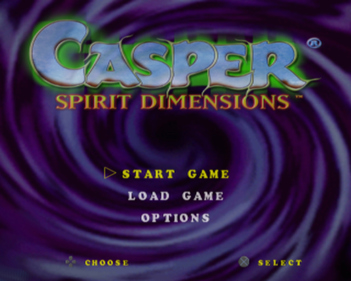 Casper: Spirit Dimensions - Screenshot - Game Title (World) - 640x512
