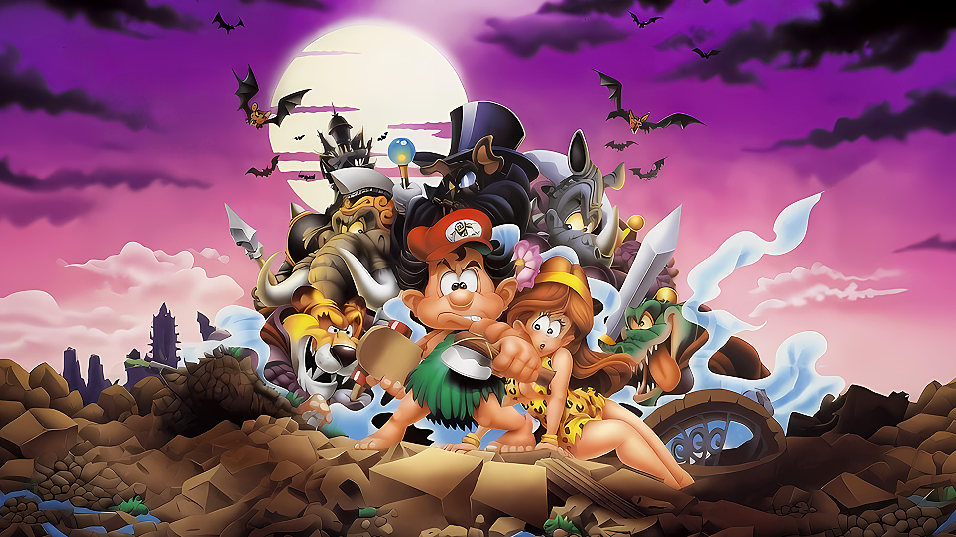 Illustration of New Adventure Island